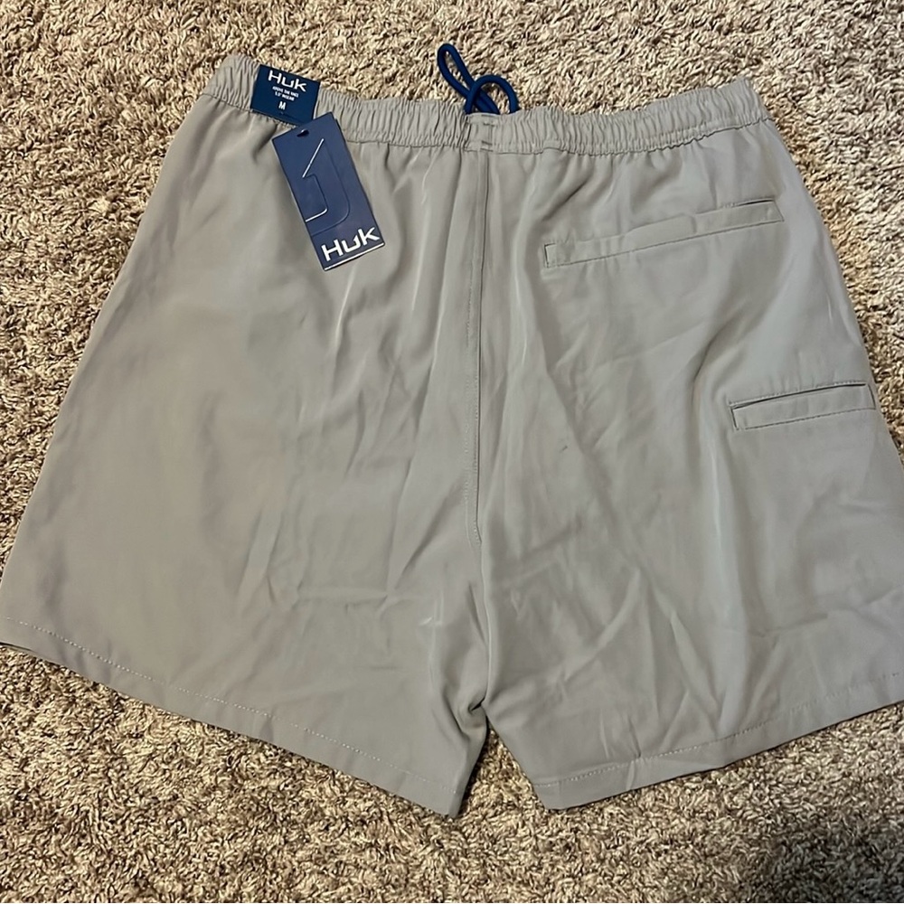 Huk Men's Athletic Gray Shorts